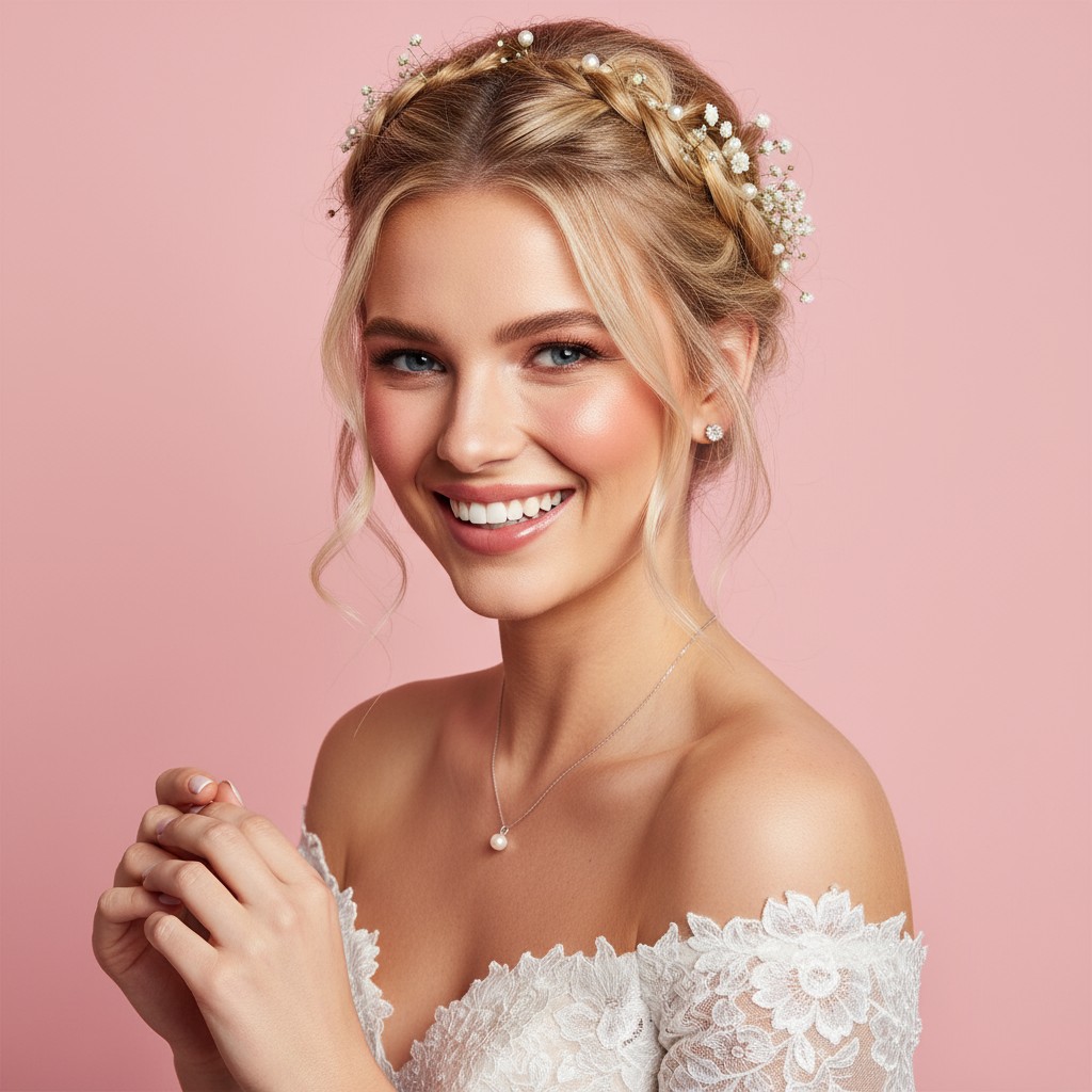 Braided Wedding Hair Updo Ideas